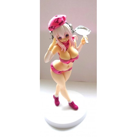 Sexy Anime Super Sonico FuRyu Original Military Girls 18cm PVC Action Figure Sexy Anime Super Sonico FuRyu Original Military Girls 18cm PVC Action Figure