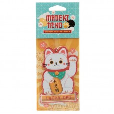 Maneki Neko Lucky Cat Air Freshener - Jasmine Scent