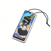 JDM Tsurikawa Saori Anime Girl Cardboard Hanging Air Freshener - Lavender Scent