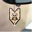 Treefrog Boba Panda Young Leaf Air Freshener - Black Milk Tea Scent