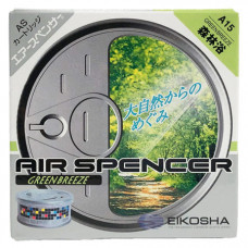 Eikosha Air Spencer Can Style Air Freshener - Green Breeze