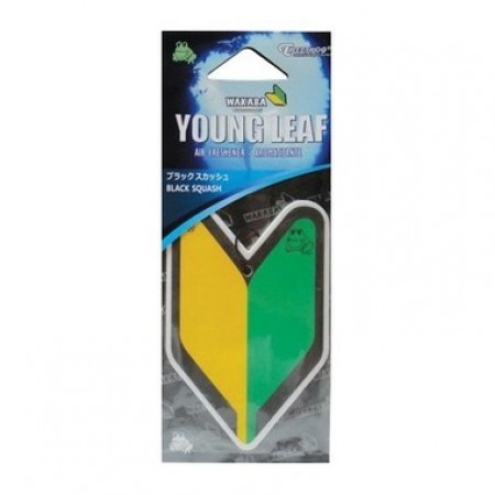 Treefrog Young Leaf Wakaba Black Squash Scent Air Freshener