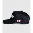 Hardtuned Tokyo Black A-Frame Snapback Cap Hat - JDM Car Lifestyle Apparel