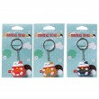 Maneki Neko JDM Lucky Cat 3D PVC Keyring - Brown