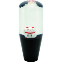 Maneki Neko Wide 100mm Lucky Cat Shift Knob by Jet InOue - 12x1.25 and 10x1.25