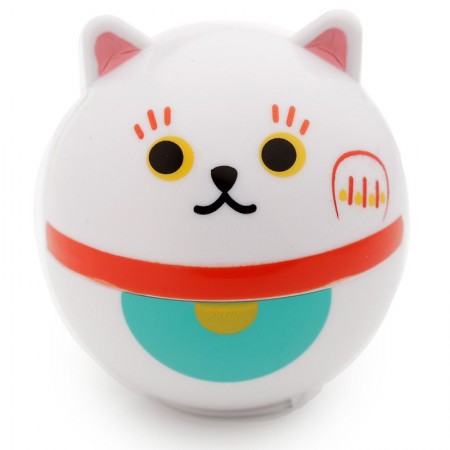 Maneki Neko White JDM Lucky Cat Moisturising Lip Balm - Vanilla