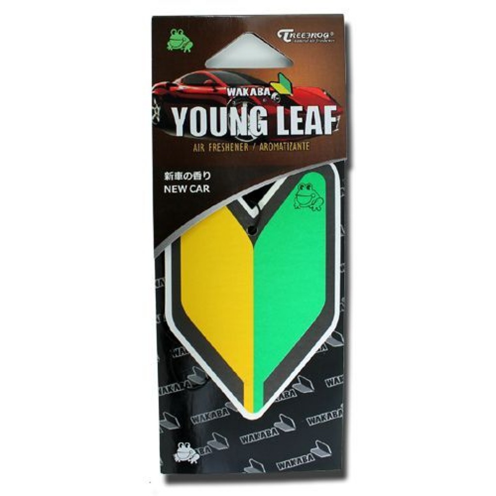 Treefrog Young Leaf Fresh New Car X Scent 24-Pack, German Flag