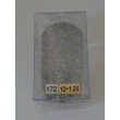 JDM 90mm Clear Silver/Rainbow Glitter 12x1.25 Shift Knob 