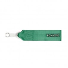 Takata Tow Strap (x1) Green FIA Approved - JDM Drift Racing Accessory