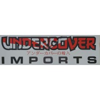 Undercover Imports Drift Logo Sticker Decal - Large 30x10cm