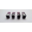 JDM Suichuuka Tyre Valve Cap Set - Clear Bubble With Pink Dried Flowers