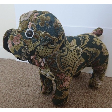 Japanese Handmade Bulldog Plush Mascot
