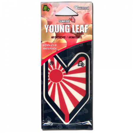 Treefrog Sunrise Young Leaf White Peach Air Freshener